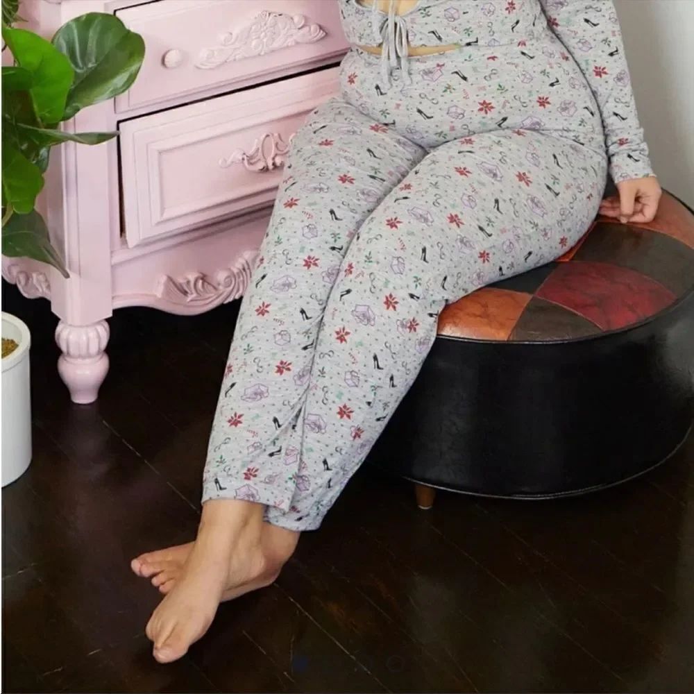 💜 HP Savage x Fenty | PJ Holiday theme pajama Pants